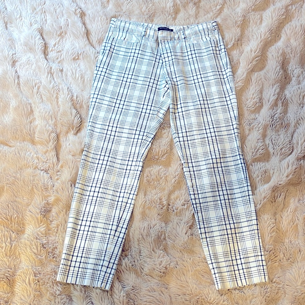 Banana Republic Plaid Trouser Pants